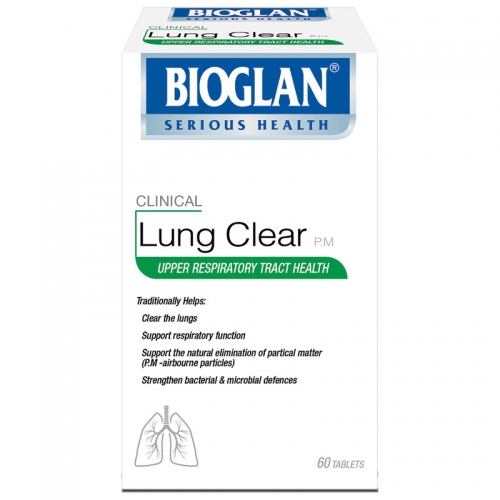 바이오글란 렁 크리어 60타블렛 Bioglan  Lung Clear 60 Tablets