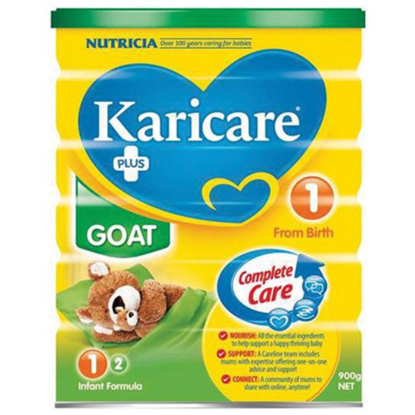 케리케어 산양유 1단계 영유아 (0-6개월) 900g Karicare+ Goat Milk Infant Formula Stage 1 from birth 900g