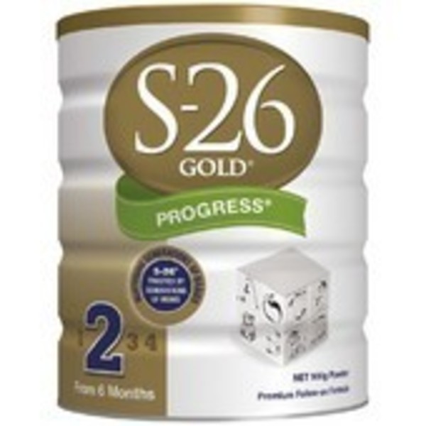 S-26 골드 2단계 (6-12개월) 900g S-26 Gold Step 2 Formula Follow On 6+ Months 900g