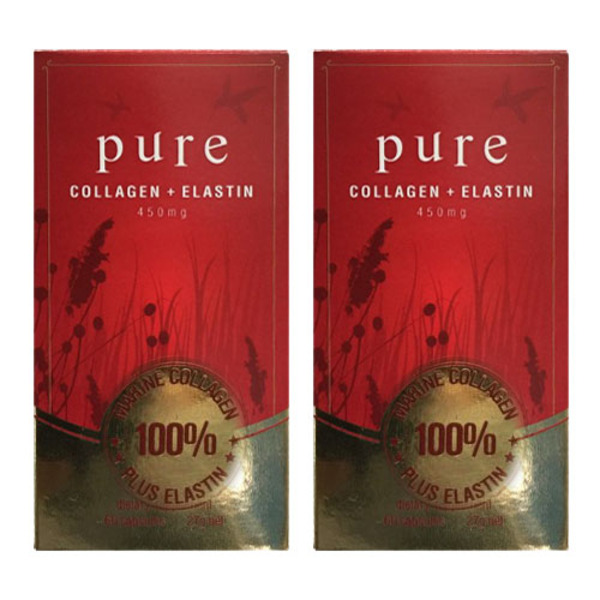 엔젯 헬스푸드 퓨어 마린콜라겐 + 엘라스틴 60캡슐 2개 NZ HealthFood Pure Collagen+Elastin 60 caps x2ea