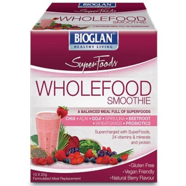 바이오글란 Bioglan Superfoods Shake 10 x 20g