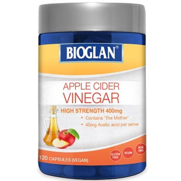 바이오글란 Bioglan Apple Cider Vinegar 120 Capsules
