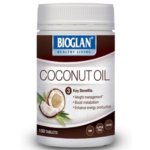 바이오글란 Bioglan Superfoods Coconut Oil 100 Capsules