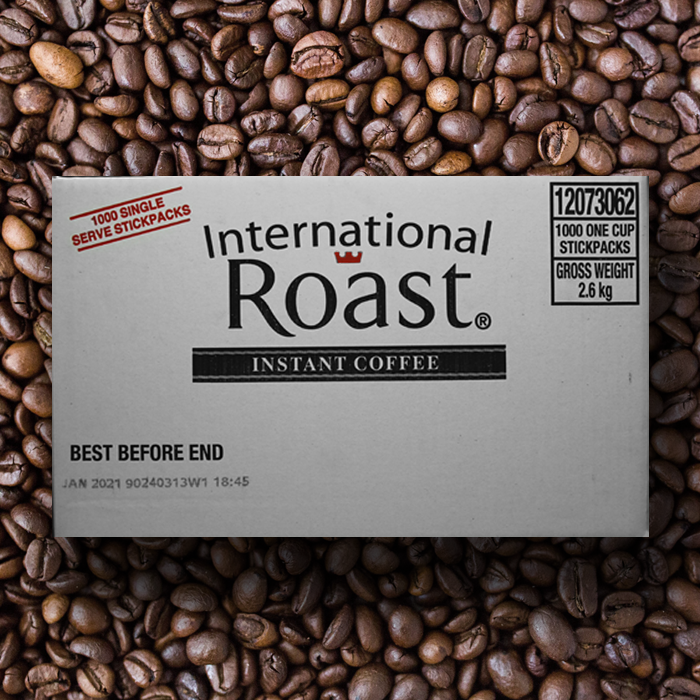인터네셔널 로스트 커피 스틱 대략1000개(호주마약커피) GROSS WEIGHT 2.6kg INTERNATIONAL ROAST COFFEE STICK 1000 pack
