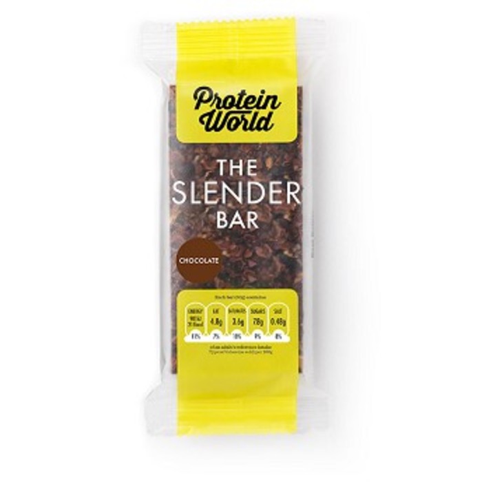 프로틴월드 슬렌더 바 초콜릿 60g Protein World Slender Bar Chocolate 60g