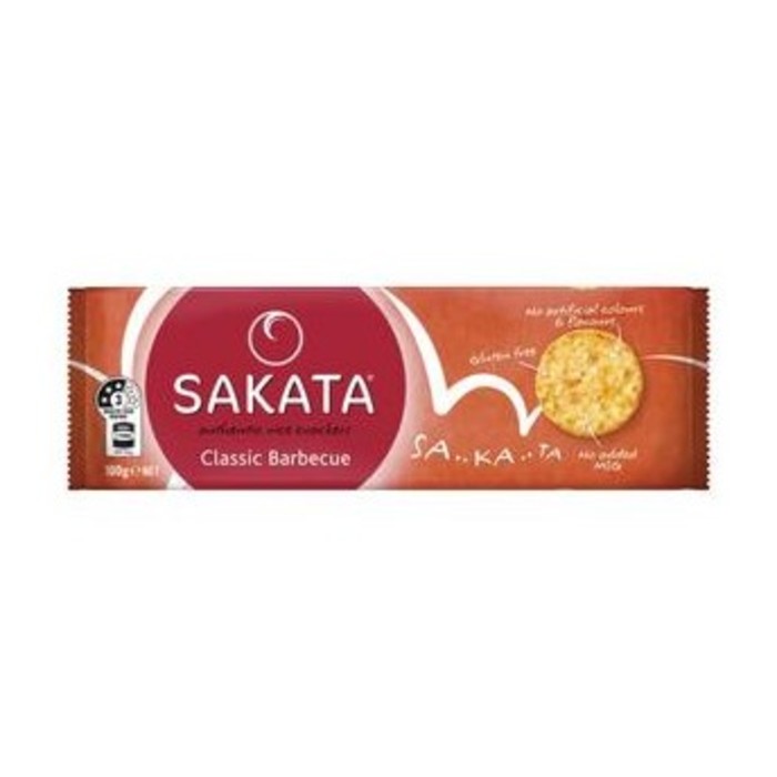 사카타 클래식 BBQ 라이드 크래커, Sakata Classic BBQ Rice Crackers