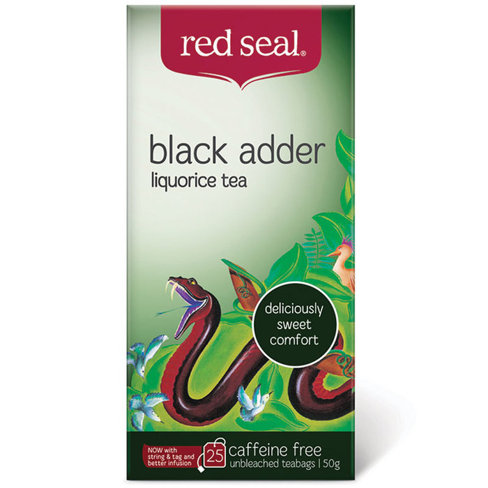 레드실 블랙 애더 감초 25 티백 Red Seal Black Adder Liquorice 25 Tea Bags