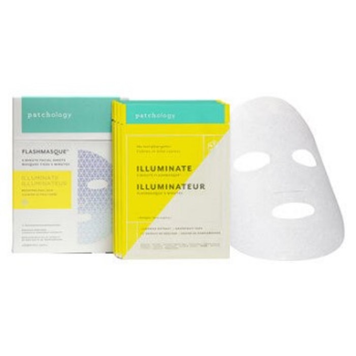 일루미네이트 플래쉬마스크미닛 페이셜 시트 마스크, Illuminate FlashMasque 5 Minute Facial Sheet Mask