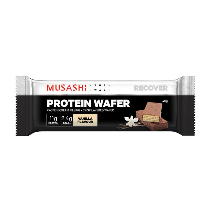 무사시 프로틴 워터 바닐라 40g Musashi Protein Wafer Vanilla 40g