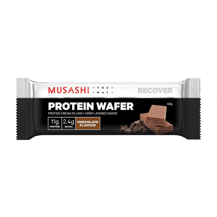 무사시 프로틴 워터 초콜렛 40g Musashi Protein Wafer Chocolate 40g