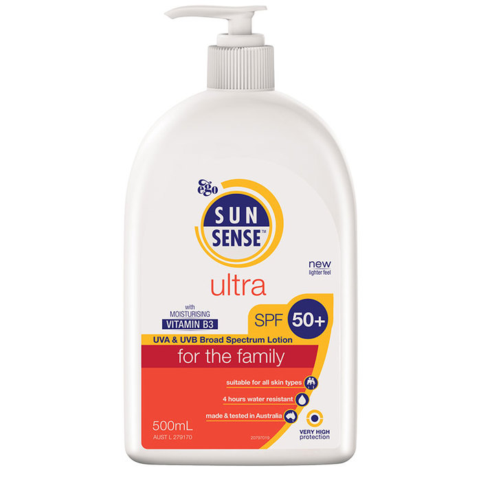 썬센스 울트라 SPF 50+ 썬크림 500ml, Sunsense Ultra SPF 50+ Sunscreen 500Ml