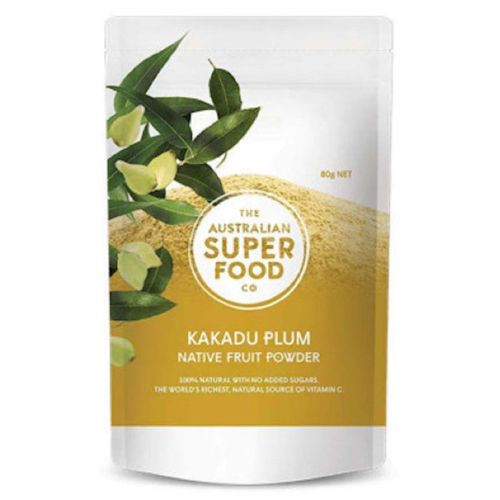 호주 슈퍼푸드 카카두플럼 가루 파우더 80g The Australian Super Food Co Kakadu plum powder 80g