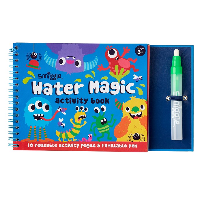 스미글 워터 액티비티 북 미드 블루 408806, Water Activity Book MID BLUE 408806