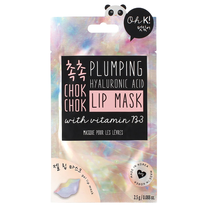 오일가든 촉 촉 PM 히알루로닉 립 마스크, Oh K! Chok Chok Plumping Hyaluronic Lip Mask