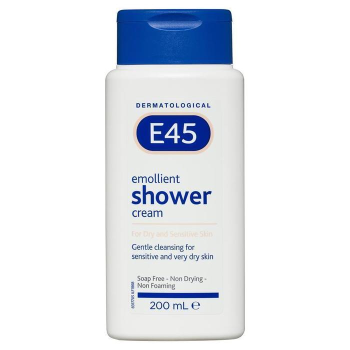 E45 모이스쳐라이징 샤워 크림 포 드라이 스킨 200ML, E45 Moisturising Shower Cream for Dry Skin 200ml