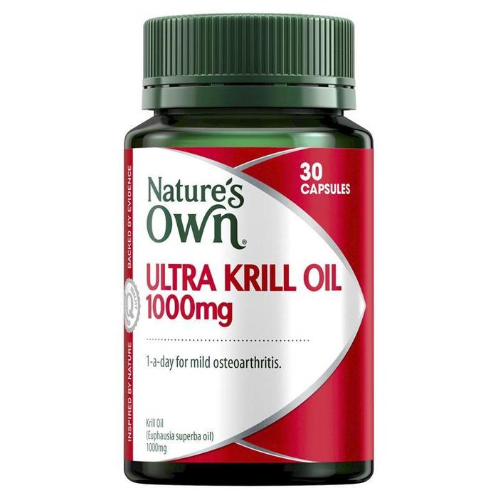 네이쳐스온 울트라 크릴오일 1000mg 30정 Natures Own Ultra Krill Oil 1000mg 30 Capsules