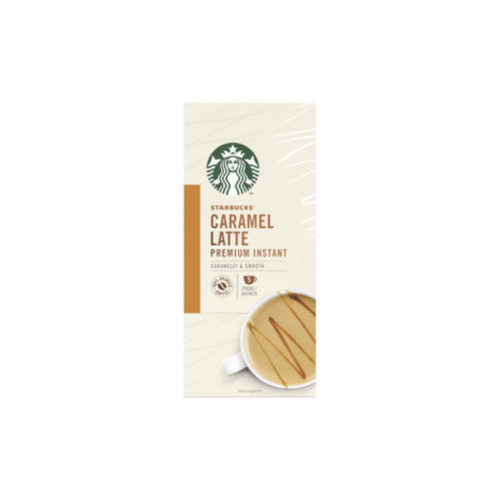 스타벅스 카라멜 라떼 프리미엄 인스턴트 믹시스 5 팩, Starbucks Caramel Latte Premium Instant Mixes 5 pack