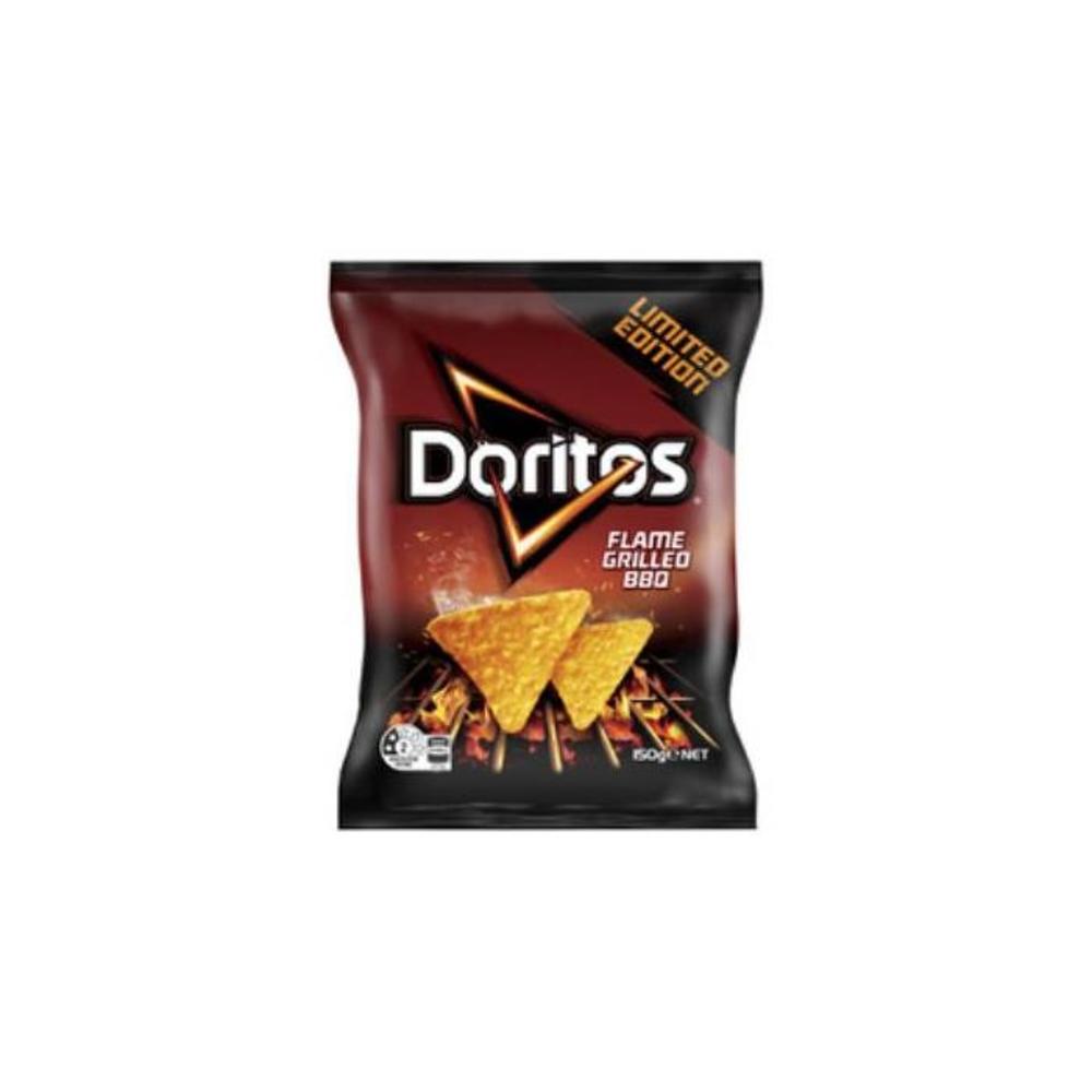 Doritos Flame Grilled BBQ Corn Chips 150g