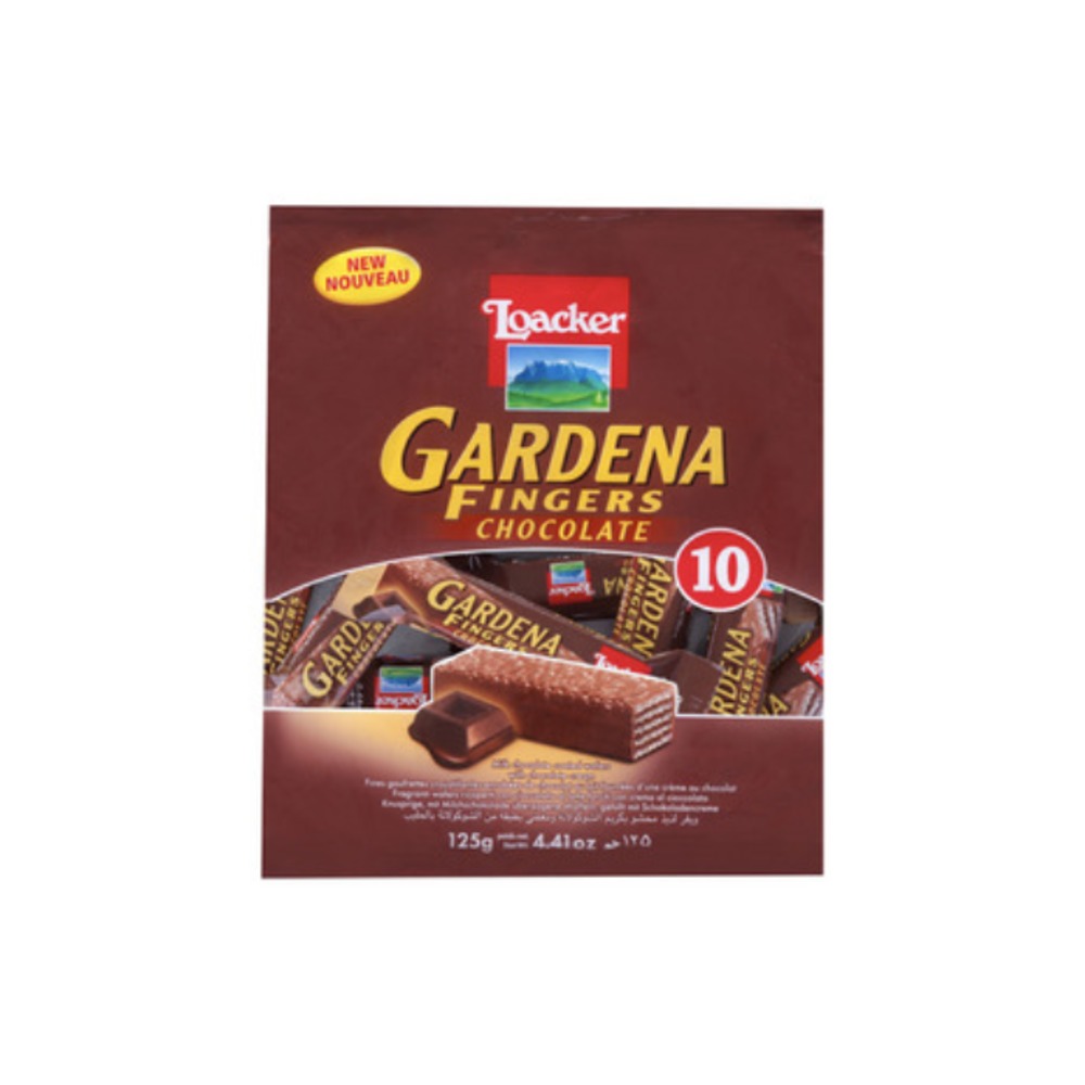 로커 가드나 핑거스 초코렛 125g, Loacker Gardena Fingers Chocolate 125g