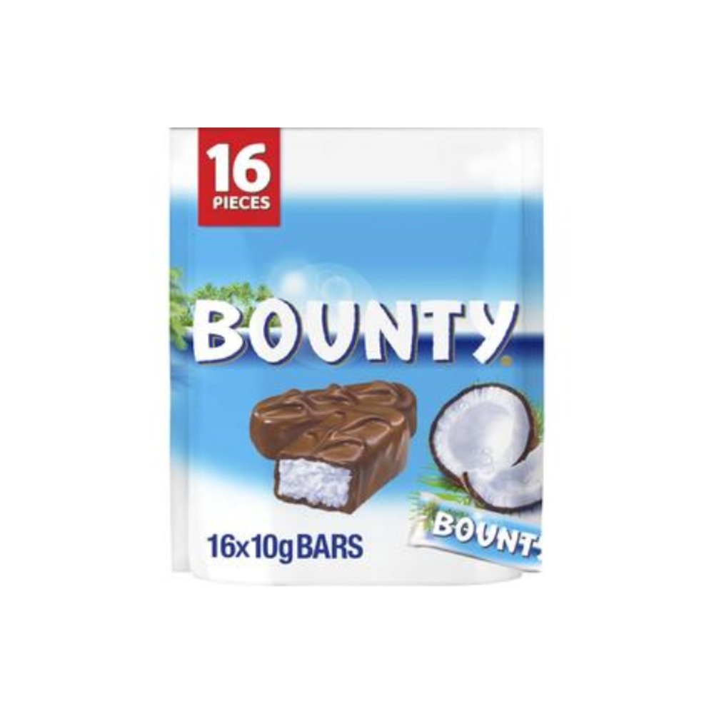 바운티 초코렛 미디엄 파티 쉐어 배그 16 피스 164g, Bounty Chocolate Medium Party Share Bag 16 Piece 164g