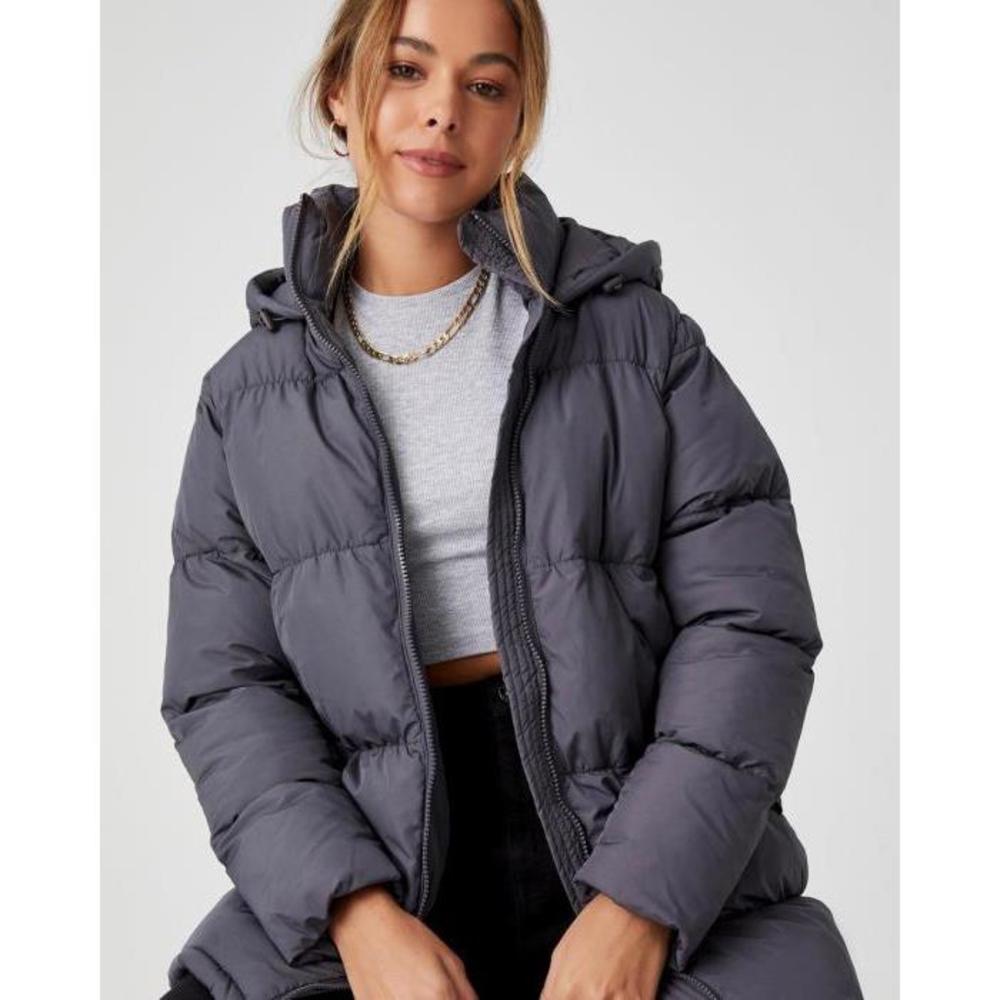 Supre Joanne Mid Length Puffer Jacket SU693AA04PUX