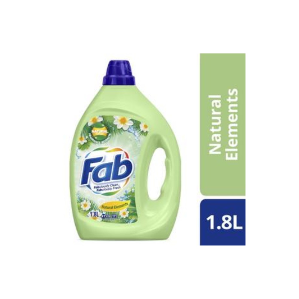 Fab 내추럴 엔레멘트 론드리 리퀴드 1.8L, FAB Natural Elements Laundry Liquid 1.8L