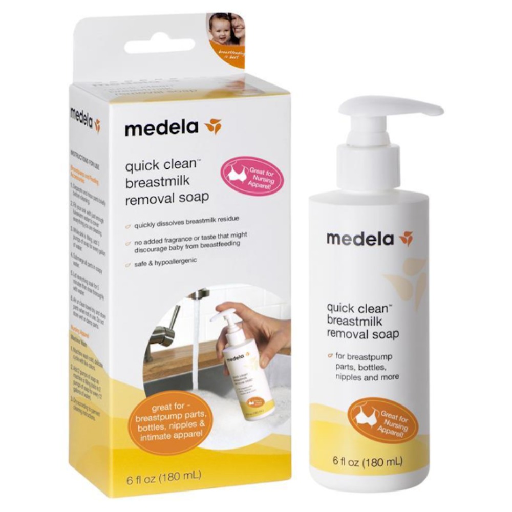 Medela Quick Clean Breast Milk Removal Soap 180mL