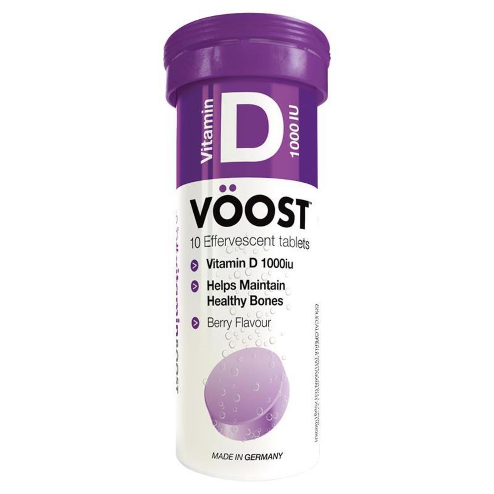 부스트 비타민 D 기포성 10타블렛 VOOST Vitamin D Effervescent 10 Tablets