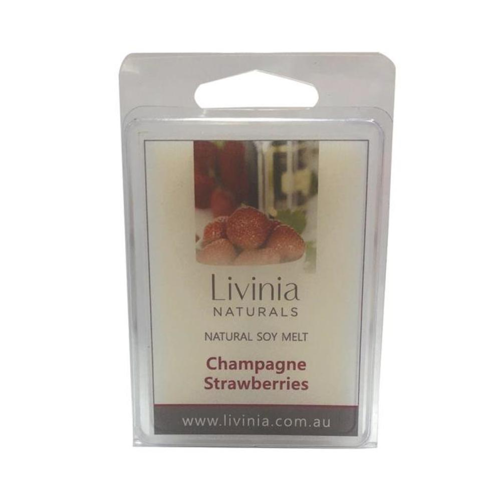 리비니아 내츄럴 소이 멜트 프레이그런스 오일 샴폐인 스트로베리, Livinia Naturals Soy Melts Fragrance Oils Champagne Strawberries