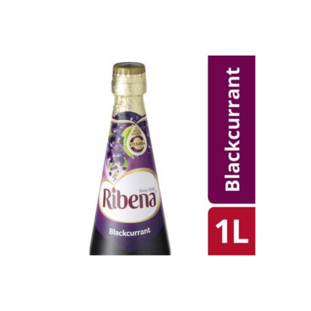 리베나 블랙커런트 시럽 보틀 1L, Ribena Blackcurrant Syrup Bottle 1L