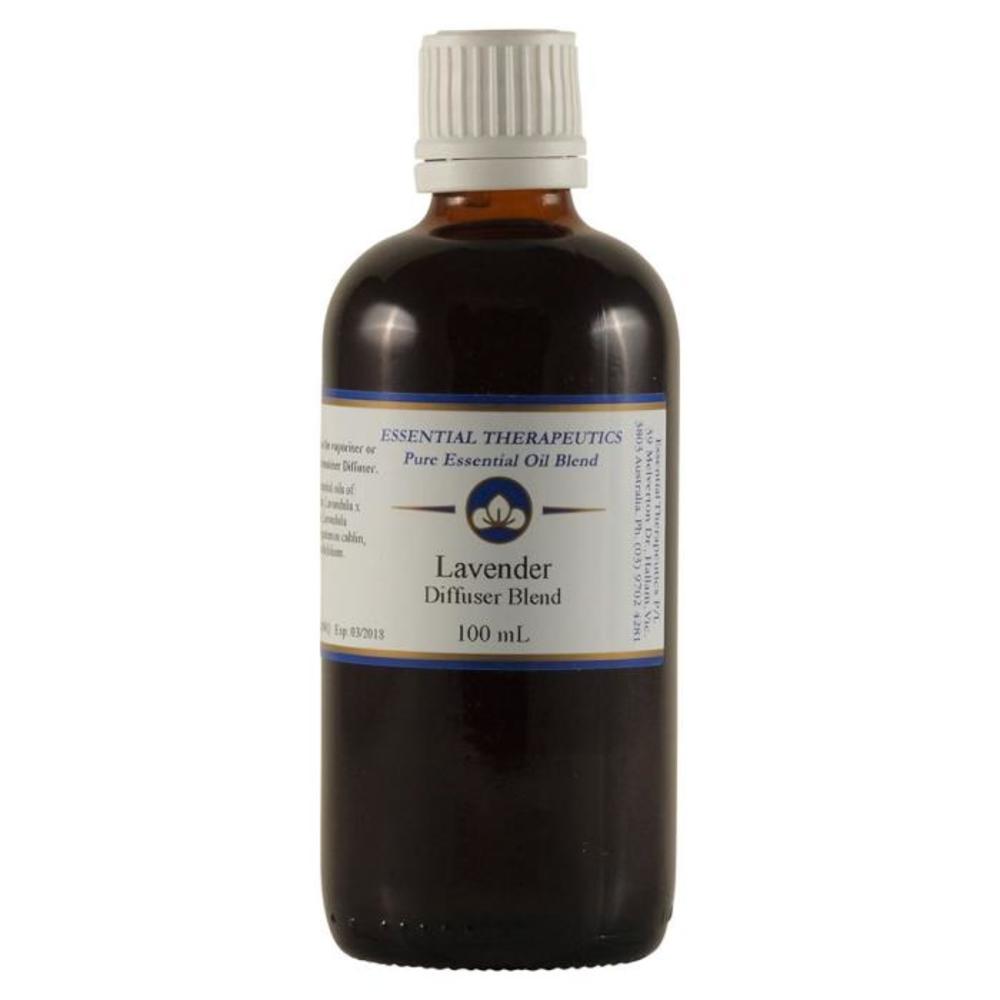 에센셜 테라피틱스 에센셜 오일 디퓨저 블렌드 라벤더 100ml, Essential Therapeutics Essential Oil Diffuser Blend Lavender 100ml