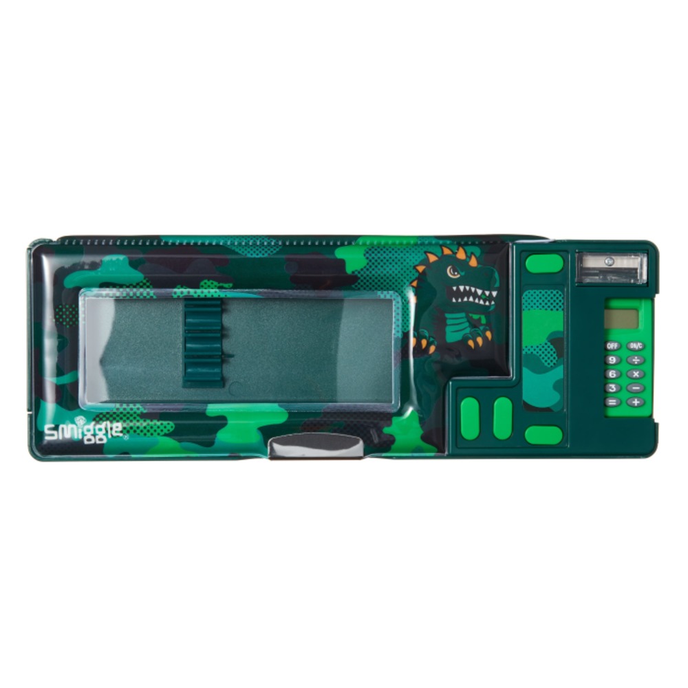 Budz Pop Out Pencil Case With Window GREEN 443549