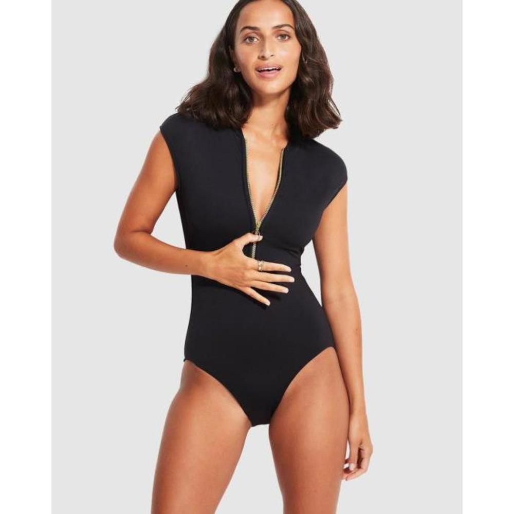 Seafolly Zip Front Maillot SE198AA17AFY