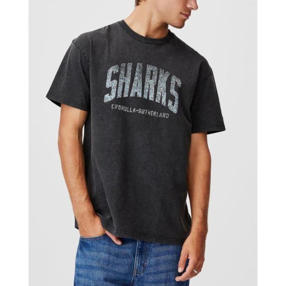 Cotton On NRL Sharks Collegiate T-Shirt CO362SA08VQT