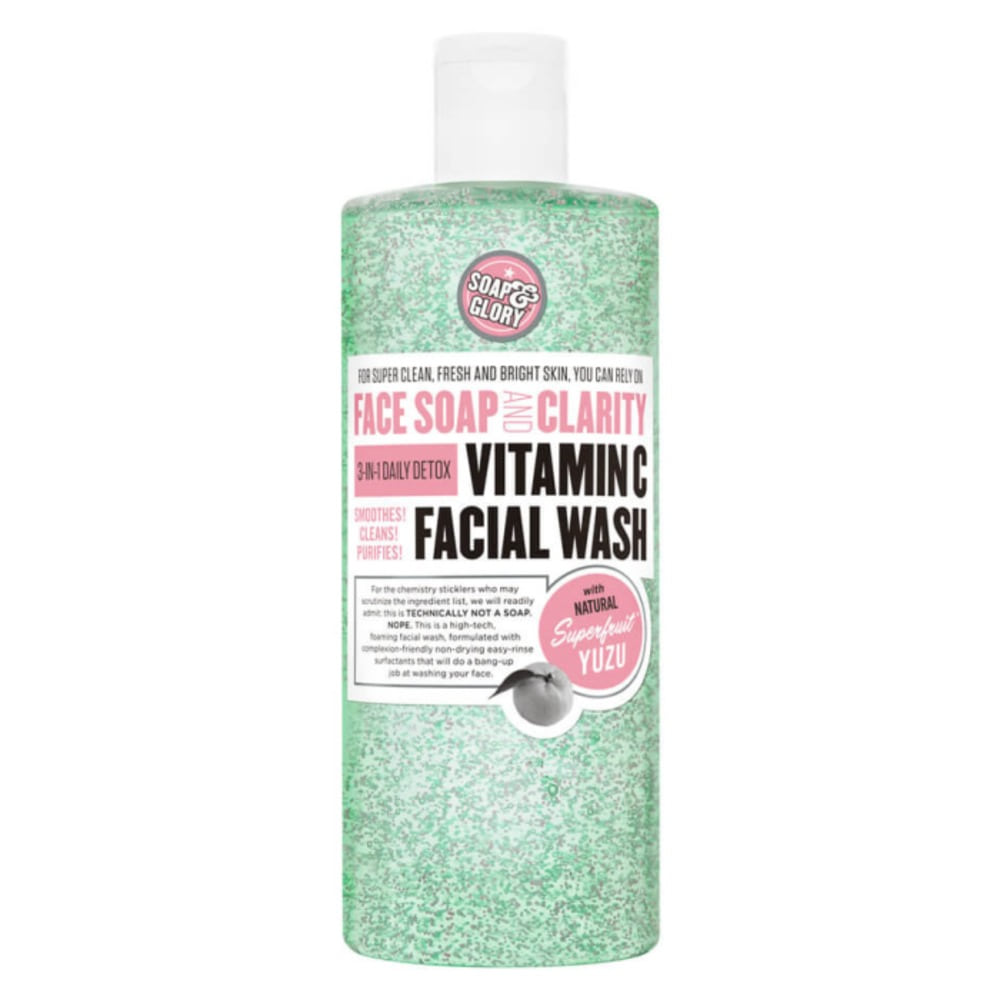 솝 &amp; 글로리 페이스 솝 앤 클레리티 3-in-1 데일리 비타민 C 페이셜 워시, Soap &amp; Glory Face Soap And Clarity 3-In-1 Daily Vitamin C Facial Wash I-027928