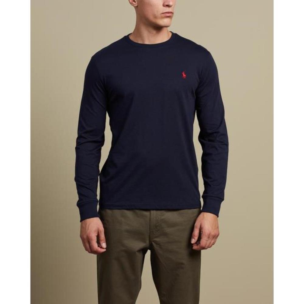Polo Ralph Lauren Long Sleeve Custom Slim Fit T-Shirt PO951AA77ZXA