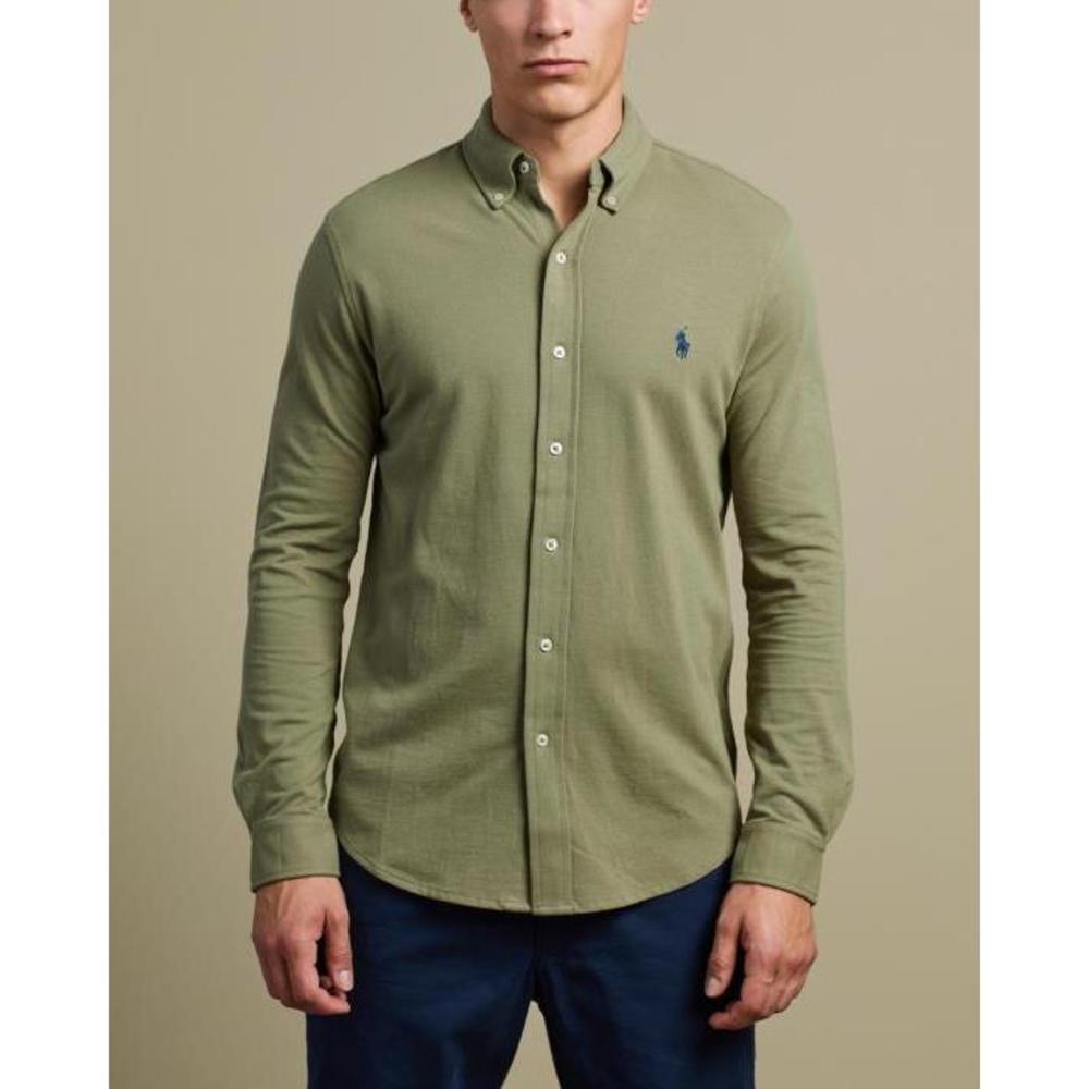 Polo Ralph Lauren ICONIC EXCLUSIVE - Long Sleeve Knit Shirt PO951AA94XDX