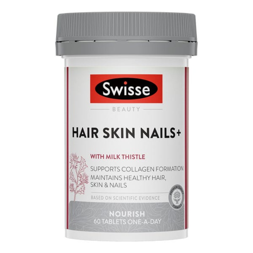 스위스 헤어스킨네일 60정 Swisse Ultiboost Hair Skin Nails+ 60 Tablets