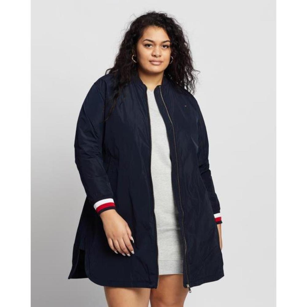 Tommy Hilfiger Essential Long Bomber Coat TO336AA00VNR