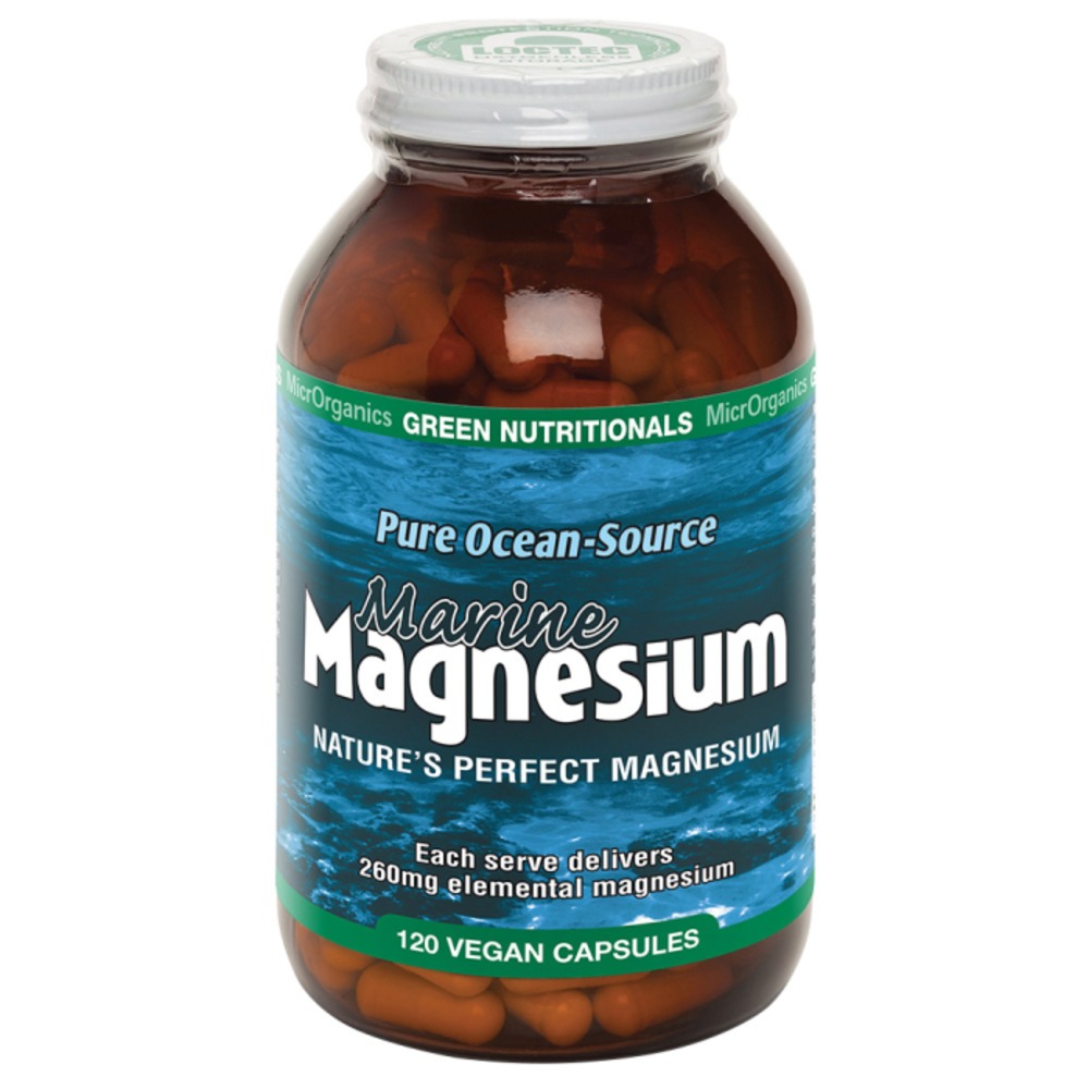 마이크로오가닉스 해양성 마그네슘 120 식물성캡슐