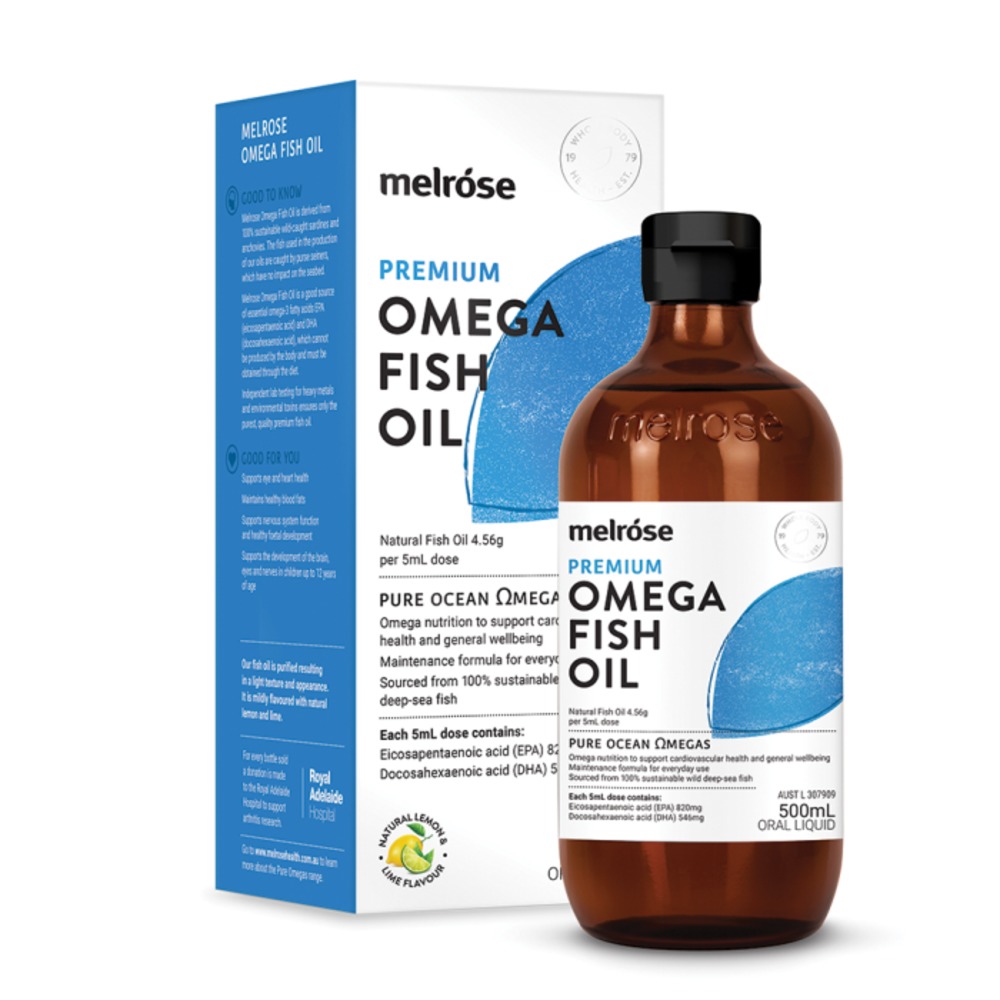 멜로즈 프리미엄 오메가 피쉬 오일 500ml, Melrose Premium Omega Fish Oil 500ml
