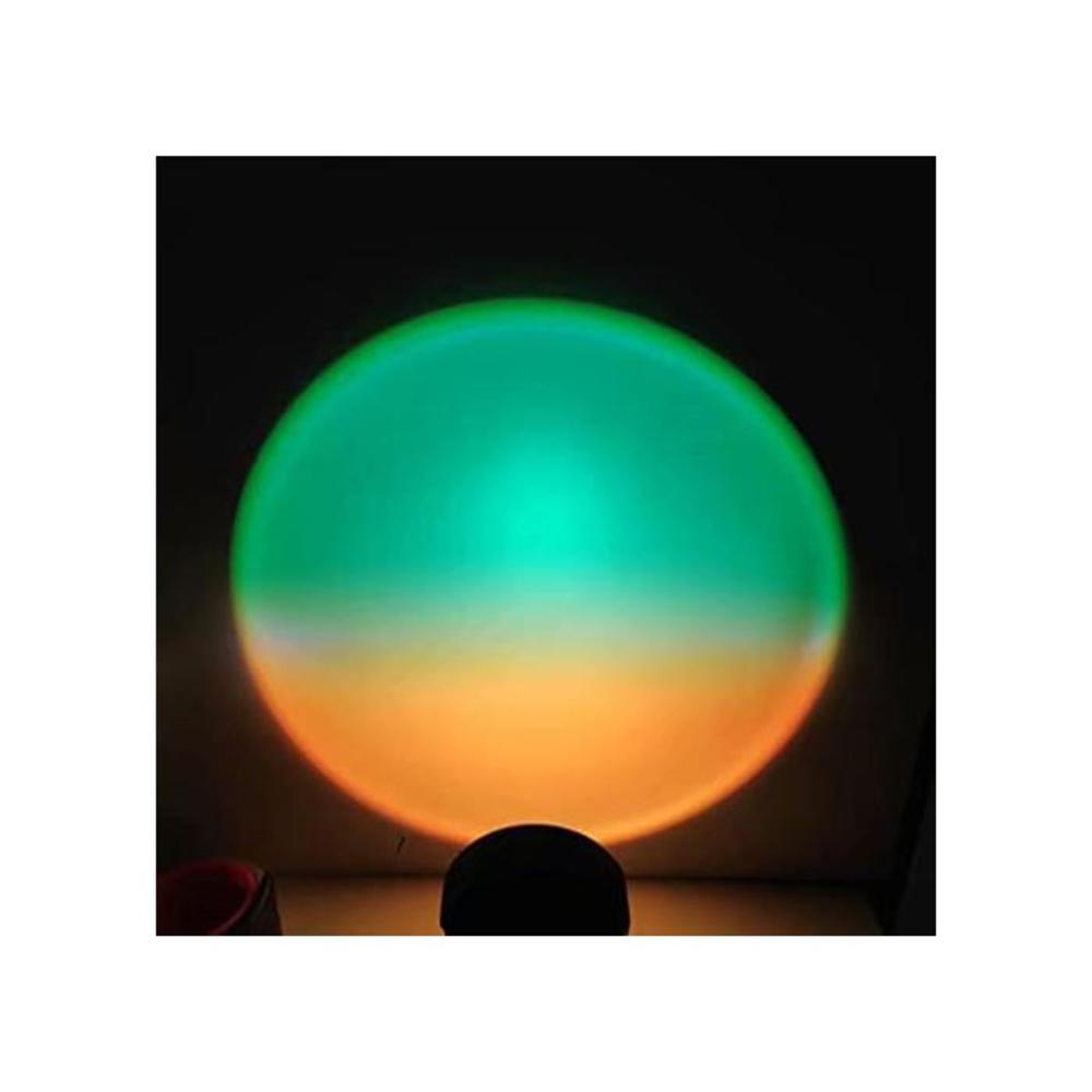 Sunset Projection Lamp LED Night Light, 180 Degree Rotation Sunset Projector Light Floor Lamp, USB Romantic Visual Modern Floor Stand Projector for Bedroom Living Room Decor B09FGBW7KL
