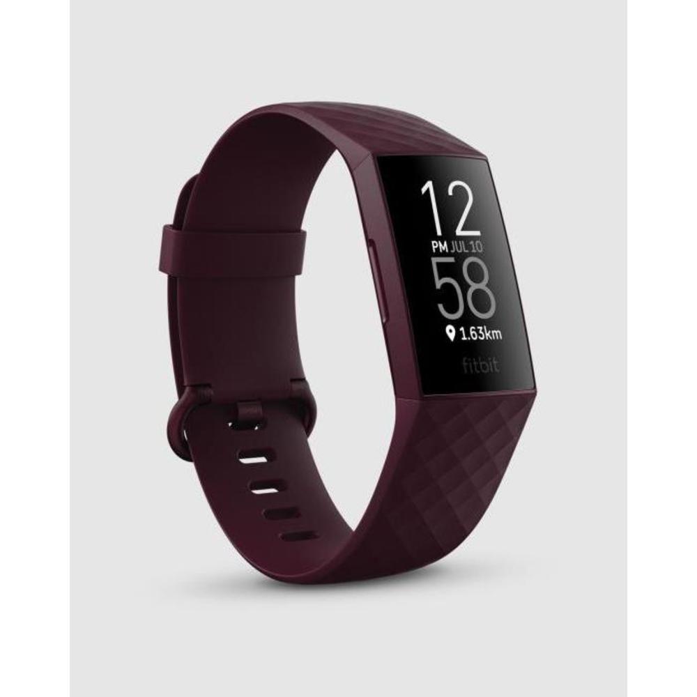 Fitbit Charge 4 Advanced Health and Fitness Tracker - Rosewood FI552AC59FUY