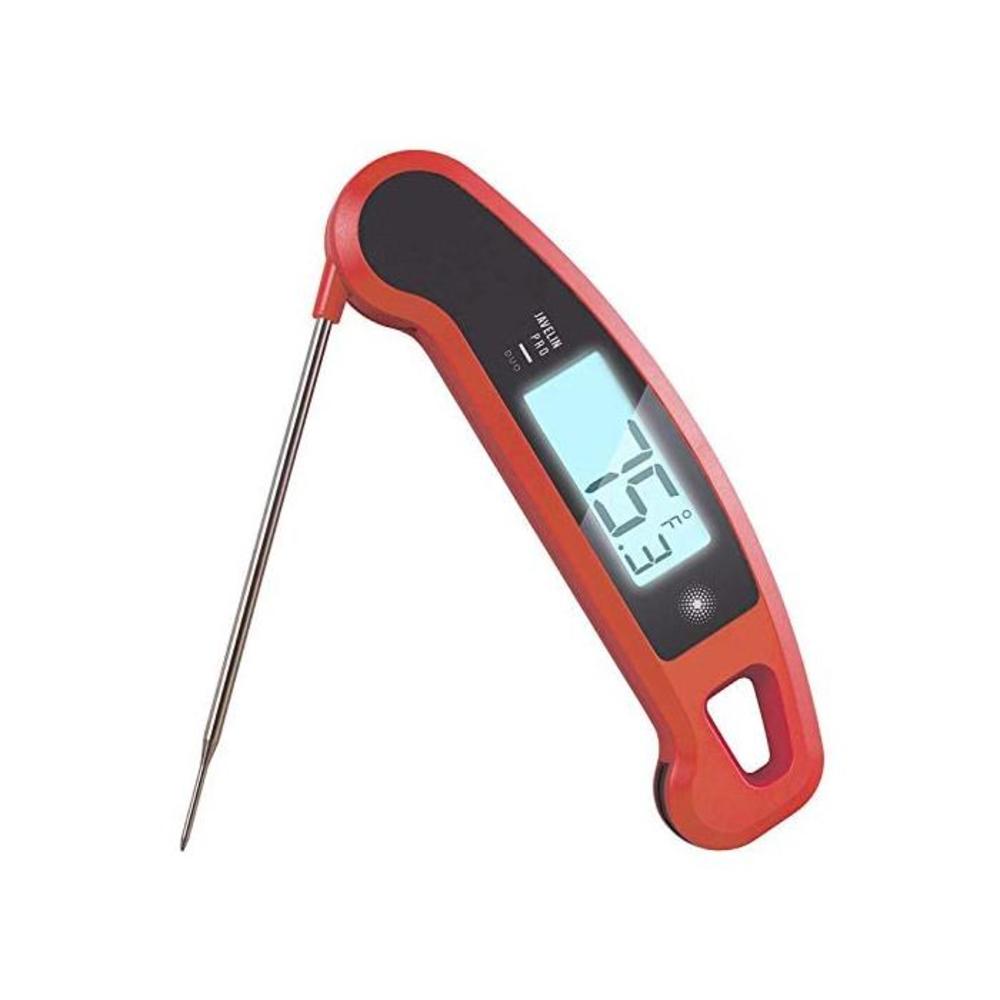 Lavatools Javelin PRO Duo Ambidextrous Backlit Instant Read Digital Meat Thermometer (Chipotle) B01F59K0KA