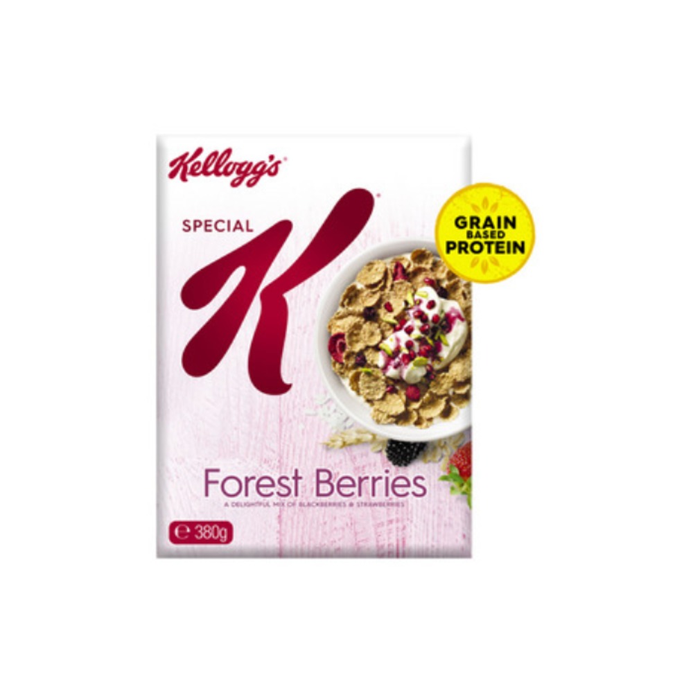 켈로그 스페셜 K 포레스트 베리 브렉퍼스트 시리얼 380g, Kelloggs Special K Forest Berries Breakfast Cereal 380g