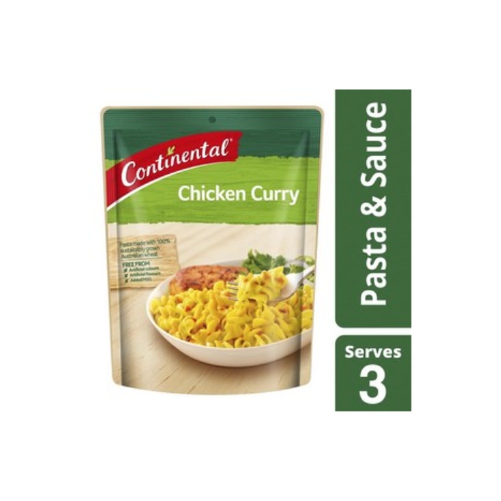 콘티넨탈 치킨 커리 파스타 &amp; 소스 서브 3 90g, Continental Chicken Curry Pasta &amp; Sauce Serves 3 90g