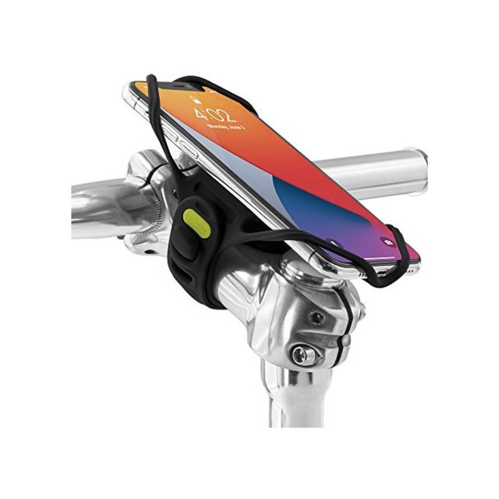 Bone Bike Tie Pro 4 Bike Phone Holder for Stem Mounting 4.7” - 7.2” Screen Smartphones, Face ID Compatible, Ultra Light Weight Bicycle Phone Mount, Designed for Road, Race &amp; Tourin B08C9GRN1P