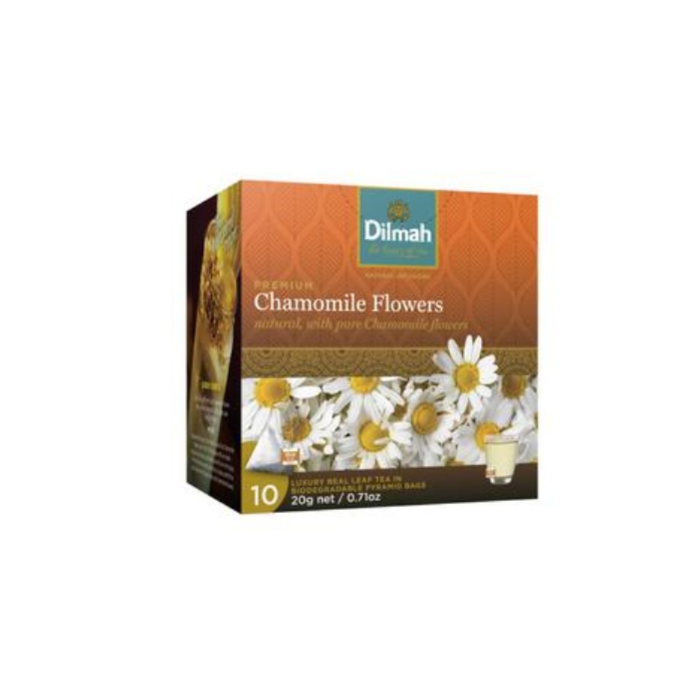 딜마 캐모마일 티 배그 10 팩, Dilmah Chamomile Tea Bags 10 pack