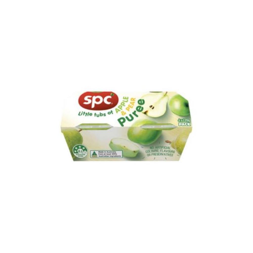 SPC Apple &amp; Pear Puree 4 pack