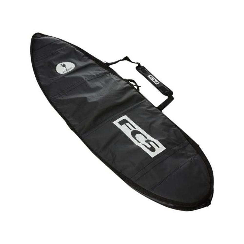 FCS 6Ft7 Travel 1 All Purpose Board Cover BLACK-GREY-BOARDSPORTS-SURF-FCS-BOARDCOVERS-BT1-06